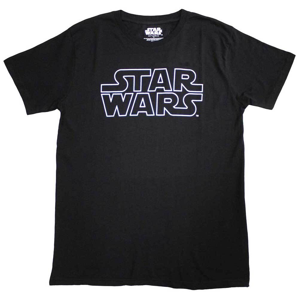 Logo Unisexs Black Tshirt Xxl S