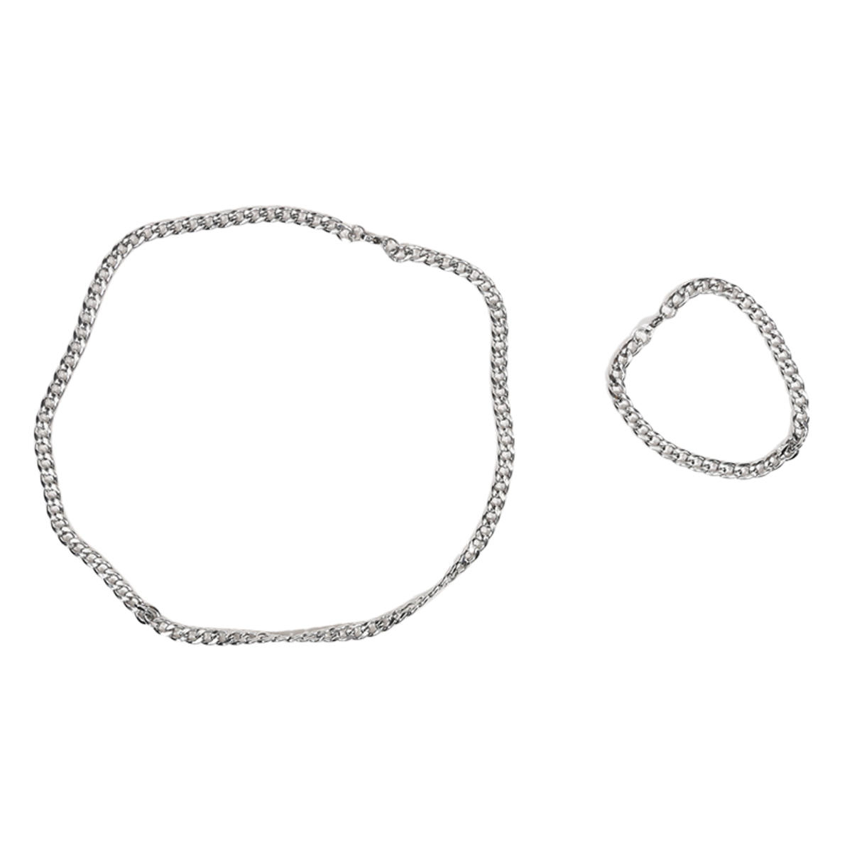 

Ожерелье-цепочка из нержавеющей стали, длинная, браслет, хип-хоп, для крутых женщин и мужчин на шею, модные ювелирные изделия, подарок, аксессуары, серебристый цвет, чокер 60cm серебряный