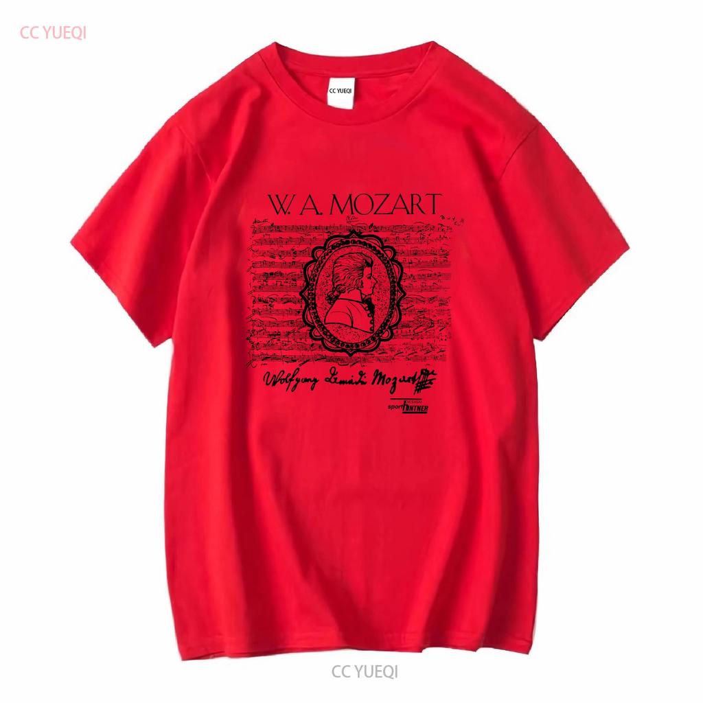 80s Wolfgang Amadeus Mozart Classical Musician Ringer Music T Shirt Large vintage Washed Stylish streetwear designer clothes
