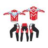 1 Kids Long Sleeve Cycling Jersey Set Unisex Sportswear Bike Scooter Balance Roller Skating Cartoon Print