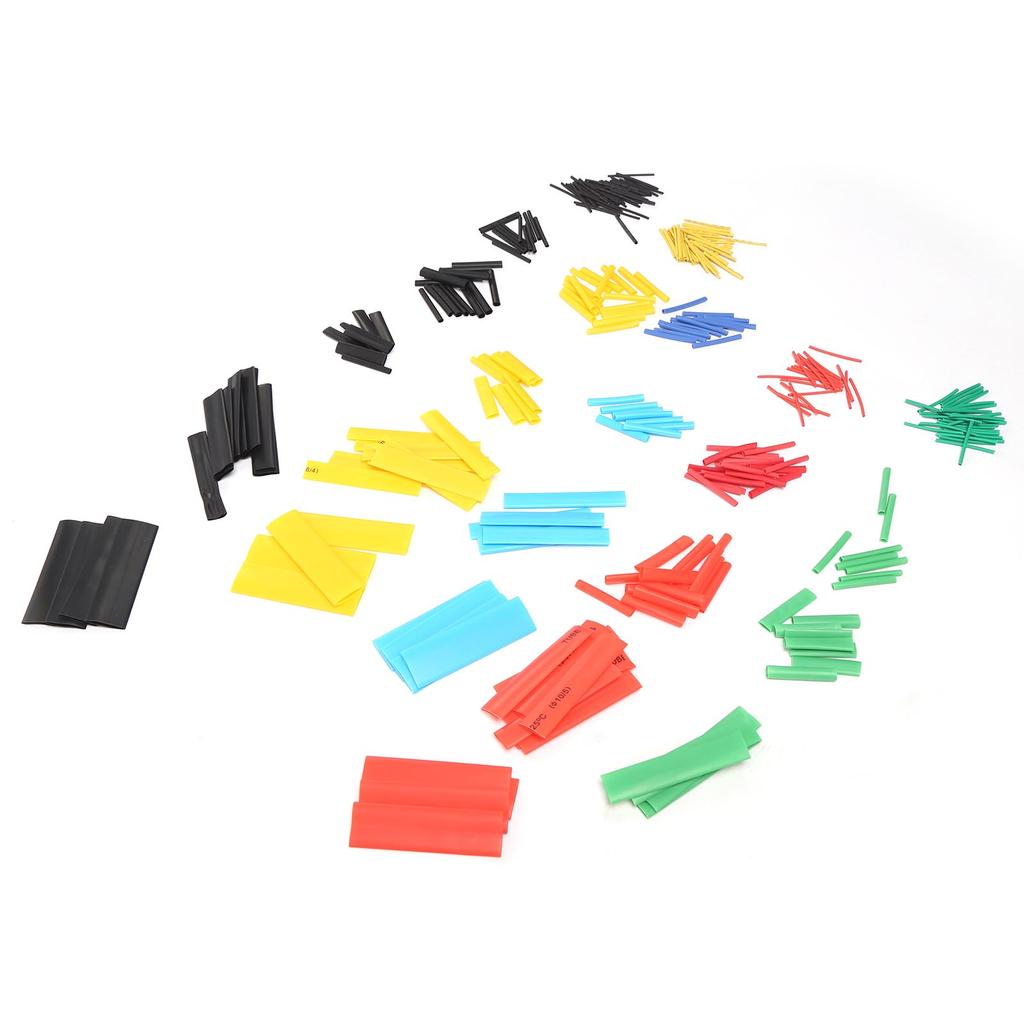 328Pcs Heat Shrinkable Tube Kit Colorful Insulation Electrical Wire Cable Wrap Assortment
