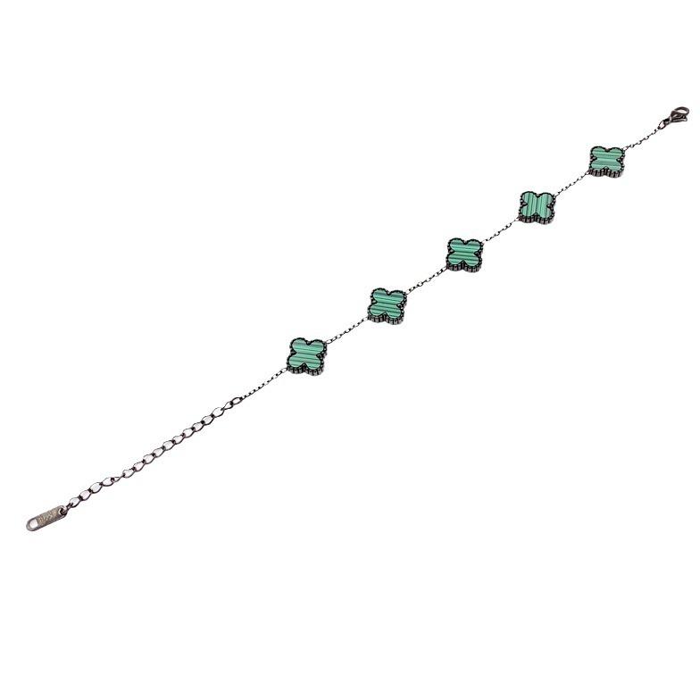 Fashion Black Four-leaf Clover 13MM Bracelet High-grade Fashion Ladies Four-leaf Clover Bracelet