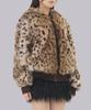 Jaded London (U) Bear Leopard Faux Fur Jacket Brown