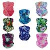 For Women and Hair Half Face Neck Gaiters for and Butterfly Flower Design [SMEHCF] Multi-Purpose Bandanas, 8-Count, Men, Headbands, Balaclavas,