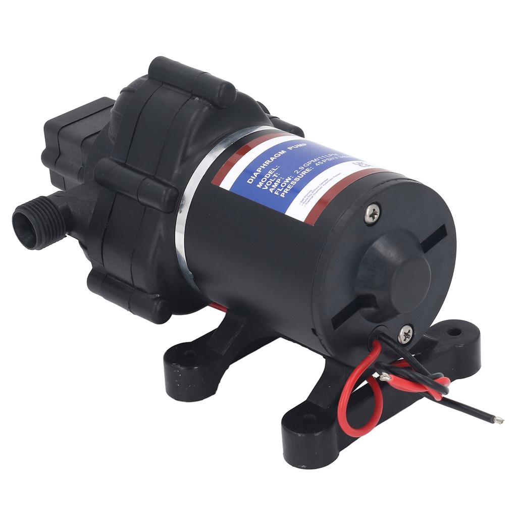 Diaphragm Water Pump 45psi 2.9GPM Electric Self Priming Micro Portable Mini Pressure Booster