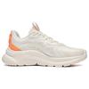 Li Ning Liuyun Abrasion Resistant Breathable Slip Resistant Low top Sports Casual Shoes Women's White Orange AGLT030-4