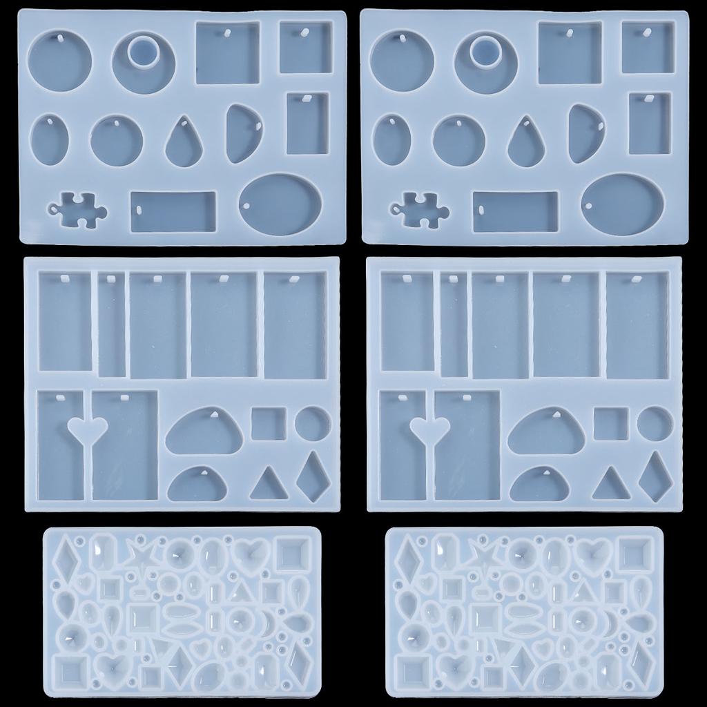 1 Pack Perforated Silicone Mold Break Apart Wax Melt Mould Easy Release  Durable for DIY Crystal Dropper Handmade Jewelry