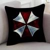 GAME Resident Evil Cushion Cover Car Throw Pillow Case For Sofa Car Christmas Gift xcm xcm