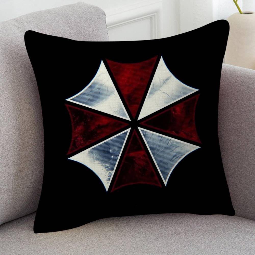 GAME Resident Evil Cushion Cover Car Throw Pillow Case For Sofa Car Christmas Gift xcm xcm