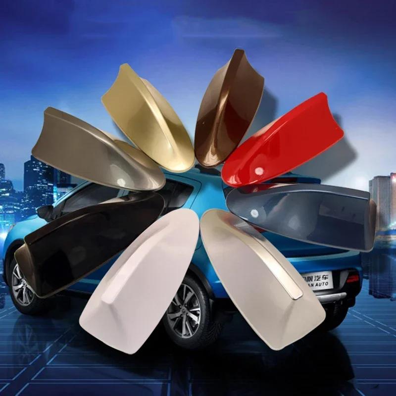 Car Radio Shark Fin Car Shark Antenna Radio FM Signal Design For All Automobiles Aerials Auto Exterior Styling Replacement Parts