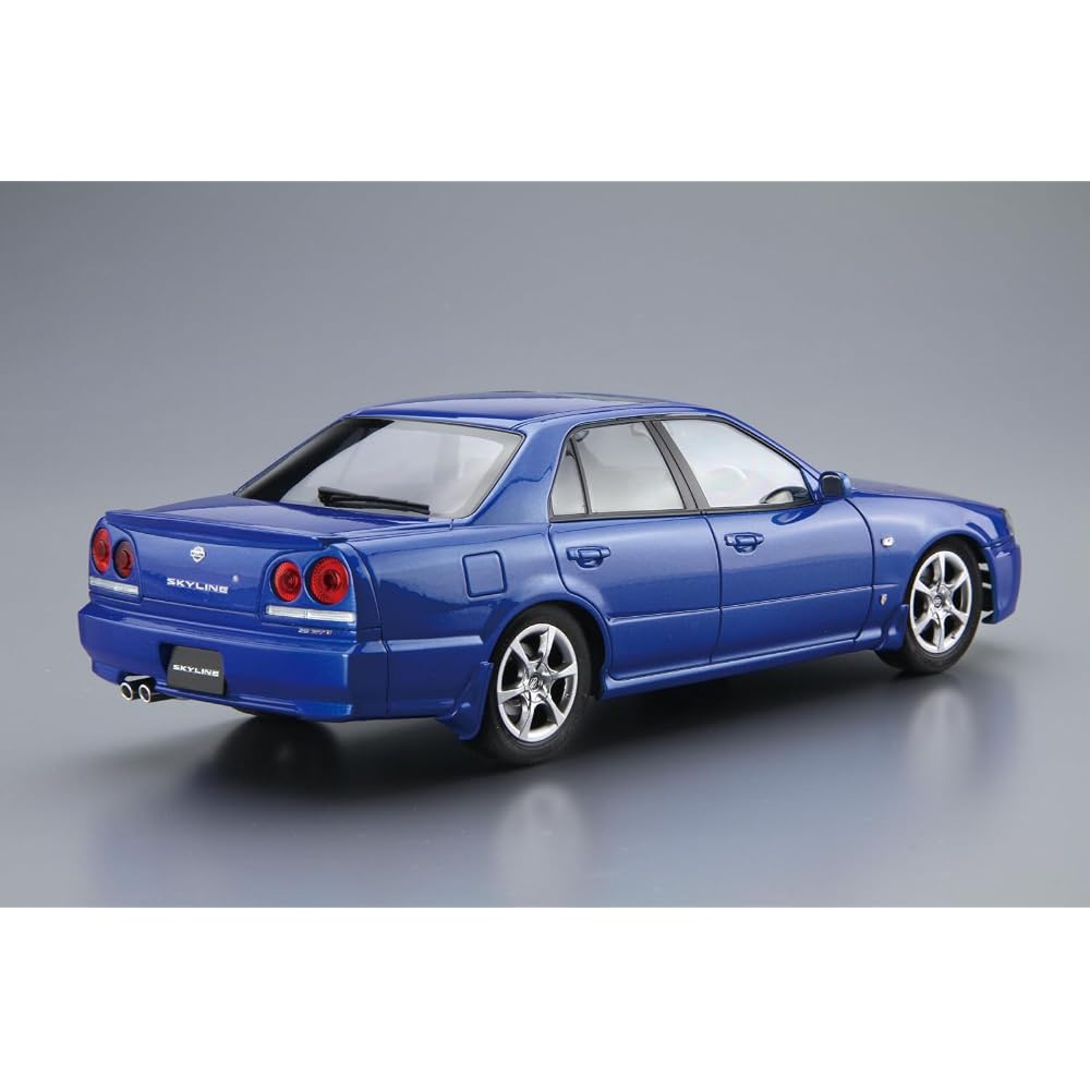 Aoshima Bunka Kyozai (AOSHIMA) 1/24 The Model Car Series No. 98 Nissan ER34 Skyline 25GT-X Turbo ...