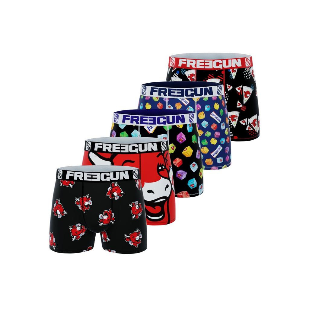 Lot de 5 boxers homme La vache qui rit
