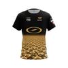 Nuova Maglia da Bowling Coolwick Storm da Uomo Logo Fulmine Nero Manica Corta T-Shirt Tecnica per Giocatori Professionisti, Fan, Sportivi Casual