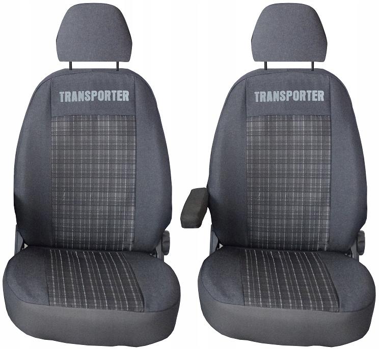 Pokrowce Przody Vw Transporter T4 1990- Przód 1+1 Premium Mocne