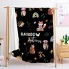Blanket Flannel Blanket Thanksgiving Pumpkin Fox 2D Digital Printing Blanket Blanket