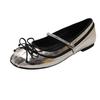 Bow Women Mary Jance Shoes Shallow Cozy Sport Shoes Woman's Sandals 2025 Brand New Designer Dress Zapatillas De Mujer
