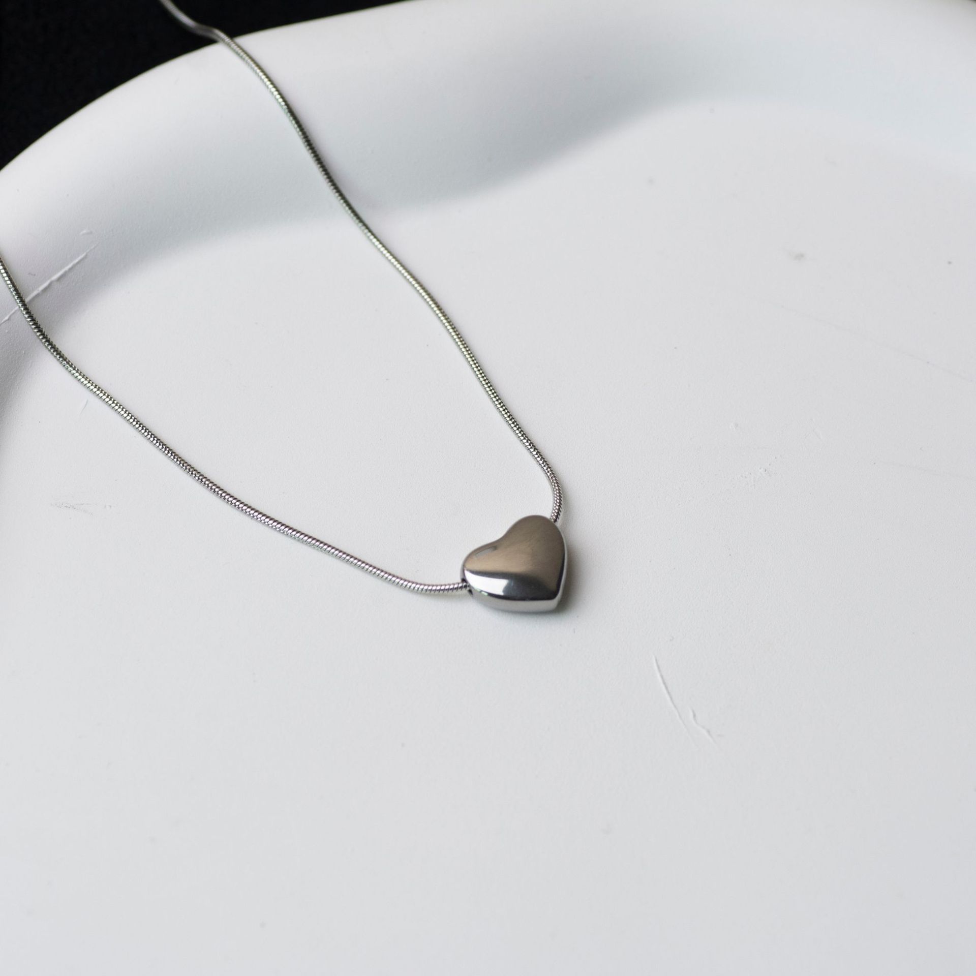 

Wings Necklace Men s Tide Titanium Steel Does Not Fade Simple Versatile Accessories Hip Hop Style Europe and America