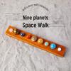 Galaxy Crystal Ball: Nine Planets Solar System Model - Educational Gift for Kids