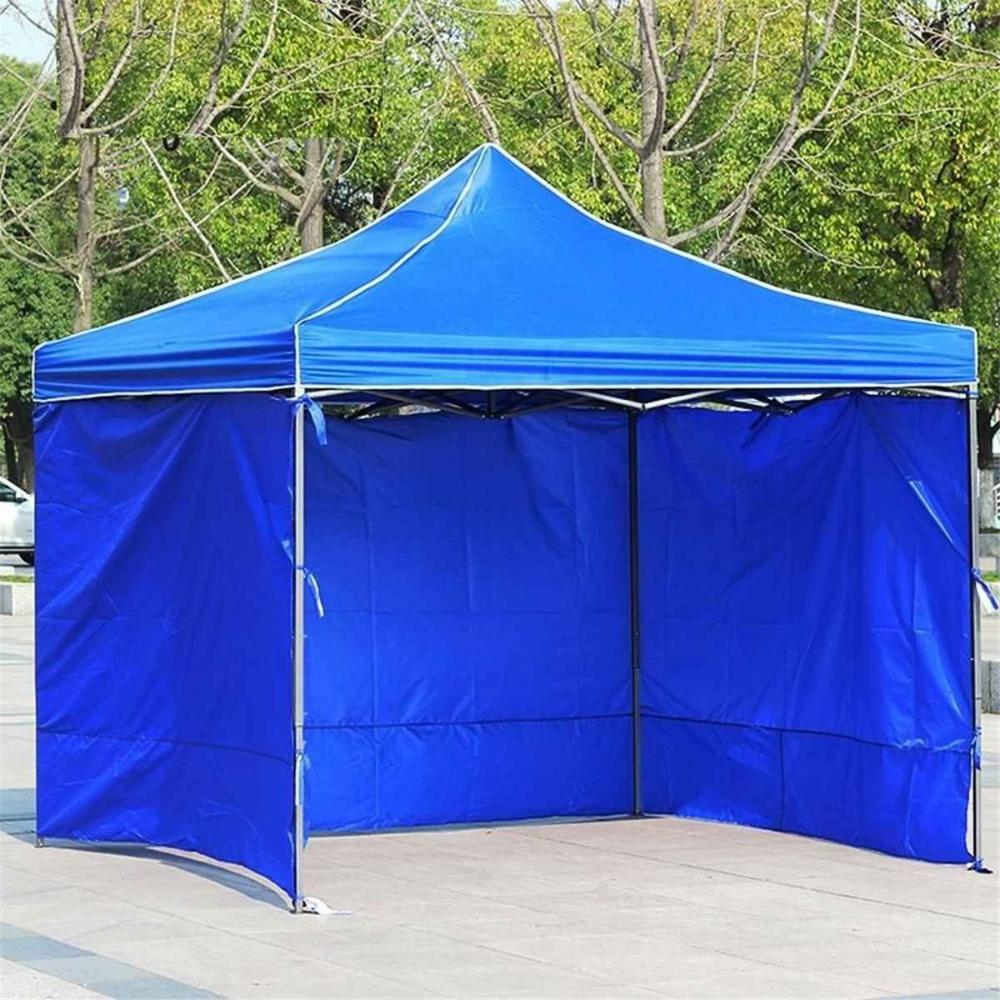 Party Garten 3x3M Markise Zelt Pavillon Seiten Festzelt Wasserdichte Überdachung Schutz Windstange