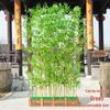 Artificial Bamboo Screen: Indoor/Outdoor Decorative Partition, Bonsai Style, Encrypted Greenery Landscaping