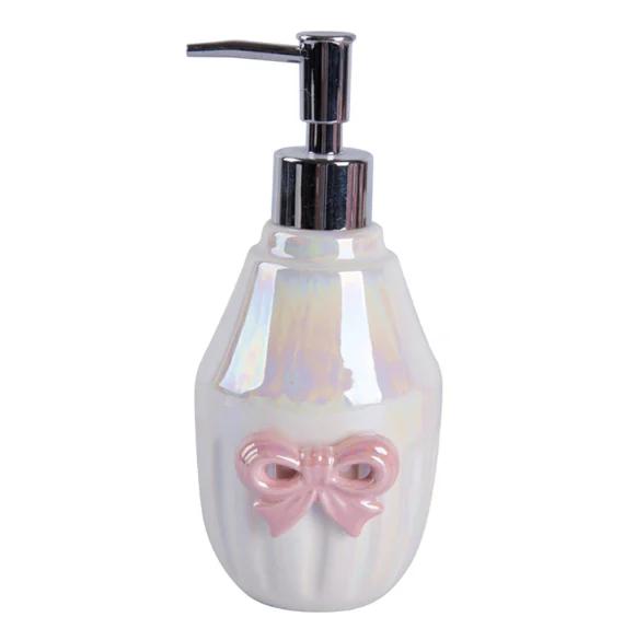 Bågformad Par Munsköljkopp Set Hotell Tvättset Tvåldispenser Tvålfat Keramiskt Badrumskit Nordiska Hem Badrumstillbehör Set