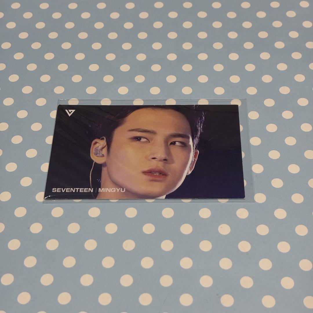 

[USED] SEVENTEEN Mingyu Pre-order Bonus