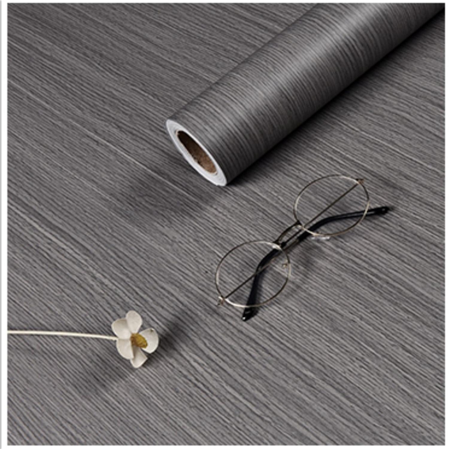

40Cm Wide Water-Repellent Pvc Self Adhesive Wall Cover Roll Furniture Cabinets Vinyl Decor Film Wood Grain Decals For Diy Home Decor 40x300CM