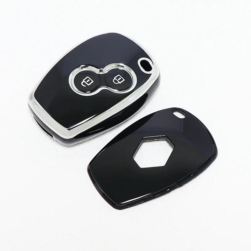 Tpu Car Key Case Cover Shell For Renault Megane Modus Espace Laguna Duster Logan Dacia Sandero Fluence Clio Kango 2 Buttons