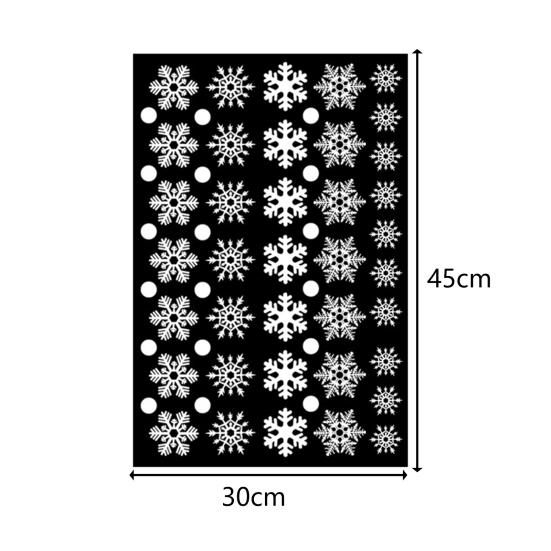 Christmas Snowflake Removable Static Cling Sticker Wall Glass Window Home Decor