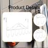 over The Door Hooks 7 Bathroom Accessories Storage Hanger Hook Coat for Hanging