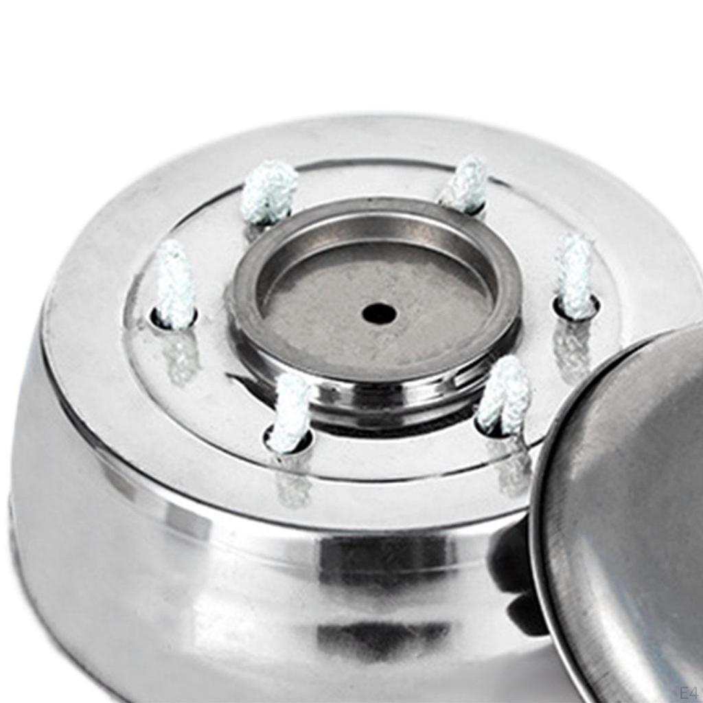 Camping Stove Burner Furnace Cotton Wicks Practical Durable Outdoor Gathering Camp for Fishing