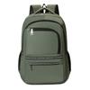 Herrenrucksack Mode Computertasche Laderucksack Große Kapazität Einfach Schwarz Schultasche, Mittelschüler