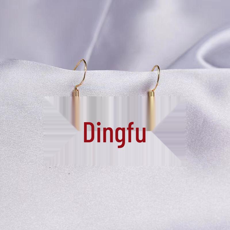 2025 Trendy Red Chinese-Style Blessing Earrings - Festive New Year Ear Clips