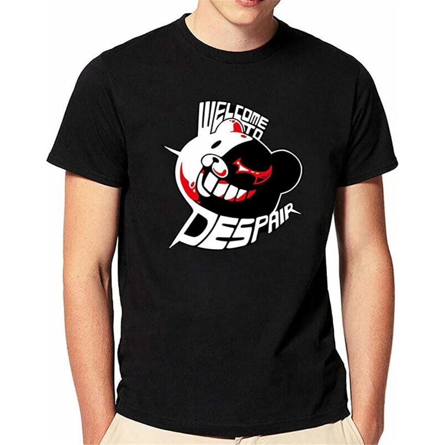 RAT-MAKING Men s Men Women Shisweashianime Shishort-Sleeved Cartoon Tees Cotton T-Shirts Black S