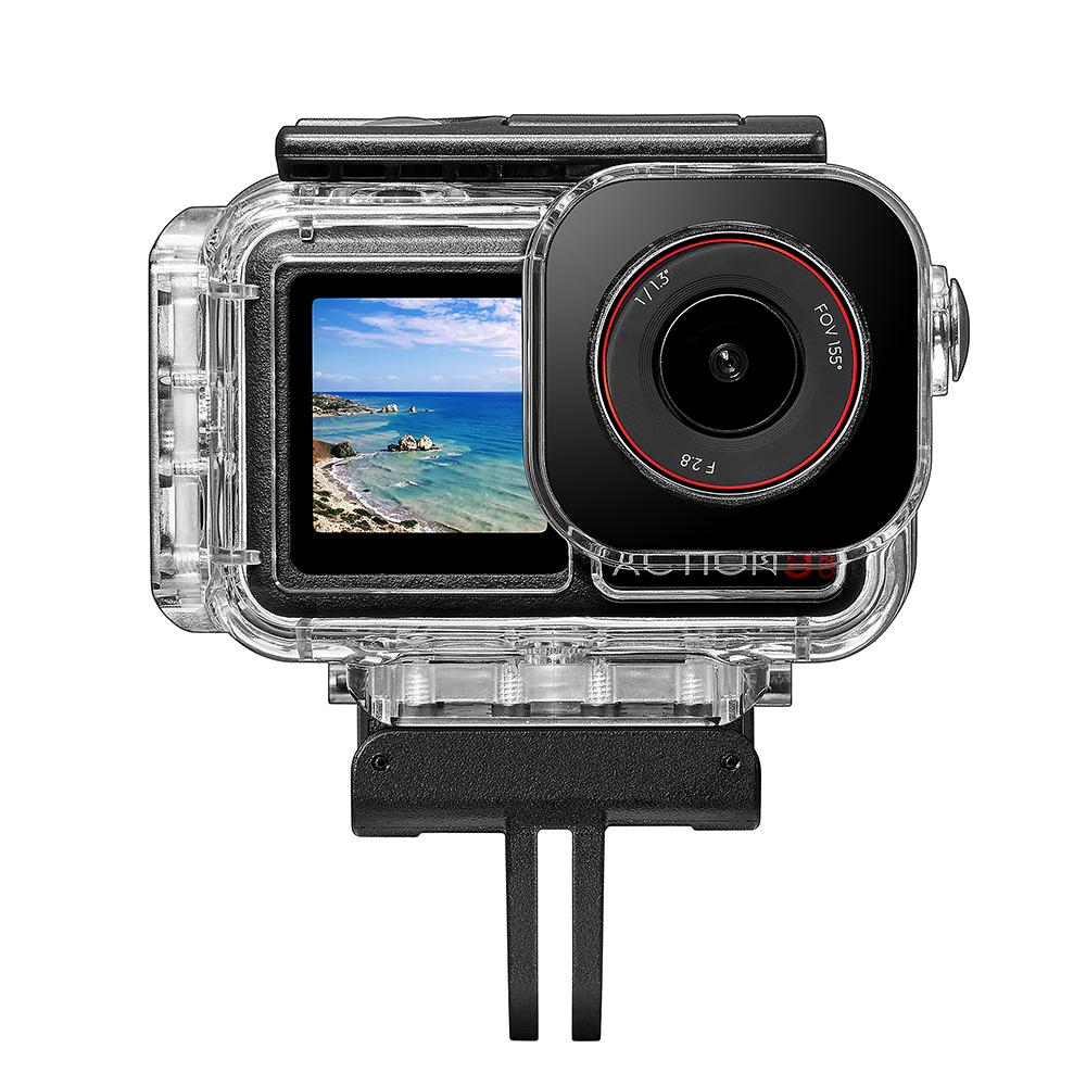 Magnetic Waterproof Case for DJI OSMO Action 5 Pro 4 3 60m Underwater Dive Housing Protective Diving Cover Mount Accessories