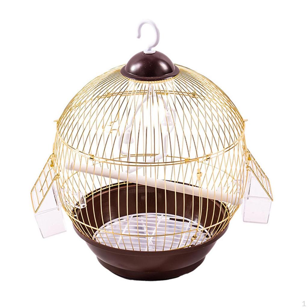 Bird Cage Parrot Birdcage Indoor Accessories Pet House Stand Hanging for Conures