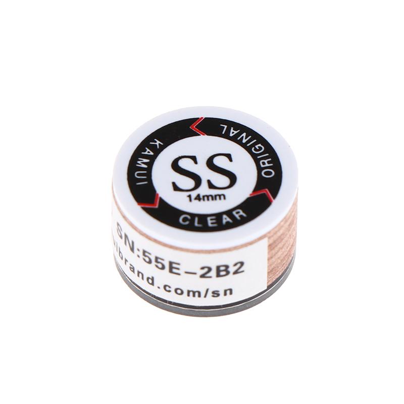 New Billiard Pool Cue Tip 14mm SS/S/M/H Snooker Tip Billiard Pool Cue Tips Billiard Cue Stick Tips Snooker Billiard Accessories
