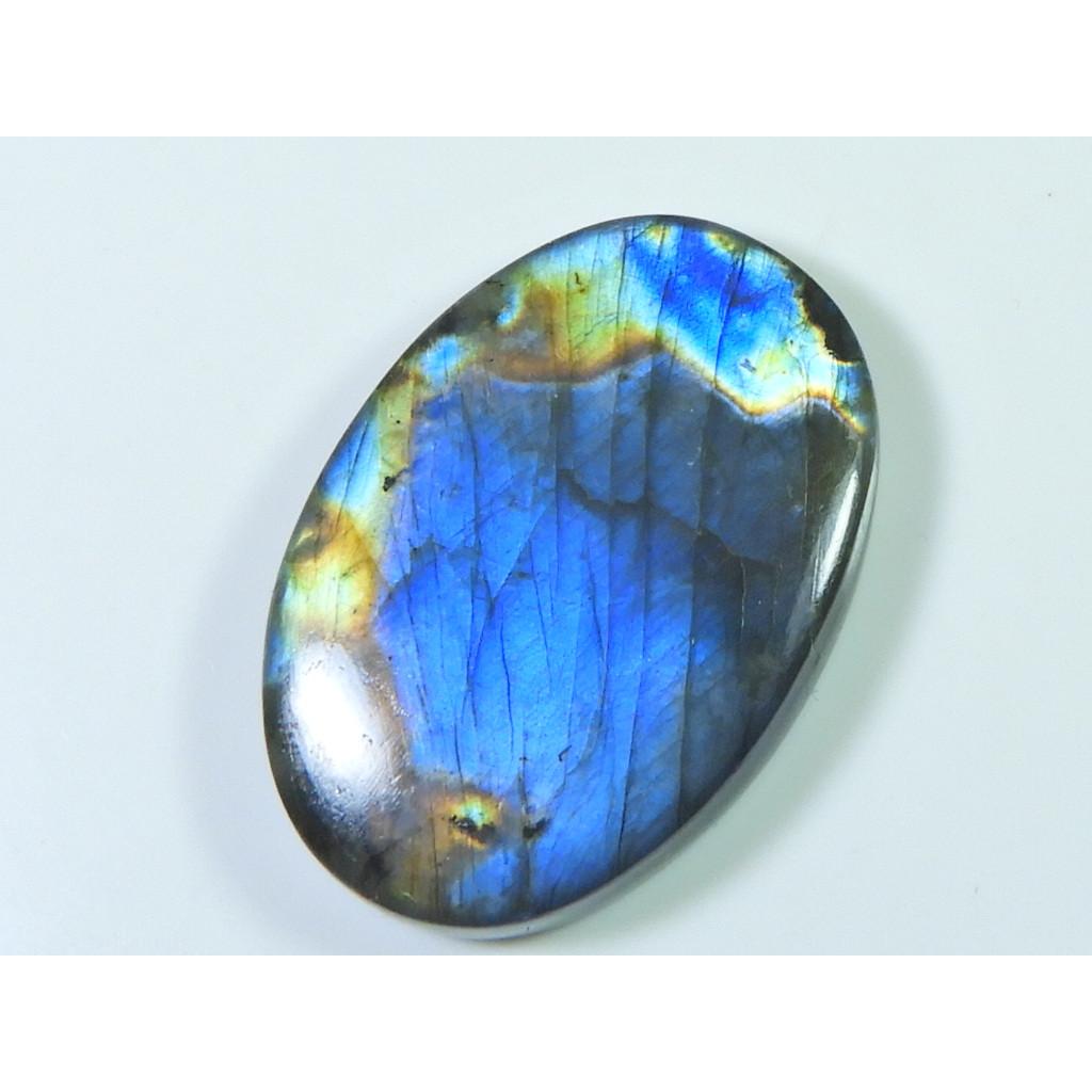 26X37MM Natural Labradorite Purple Spectrolite Oval Cabochon Loose Gemstone SK-3270