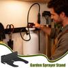 Garden Pump Sprayer Holder Save Space Pump Sprayer Storage Holder Wall-Mounted Garden Tool Organizer for Yards Porches Gardens