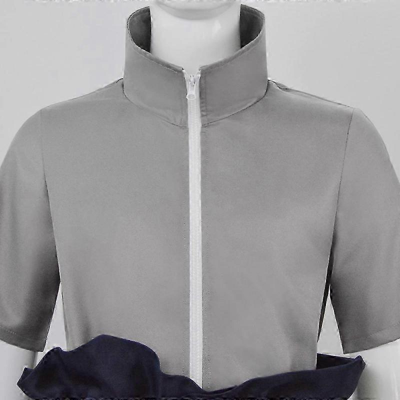 Naruto Ninja Uchiha Sasuke Cosplay Costume Set Party Fancy Dress Halloween Costume For Aldult