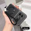 For Infinix Note 60 For Magsafe Wireless Charging Case For For Infinix Note 60 With Chain PU Lambskin Cover