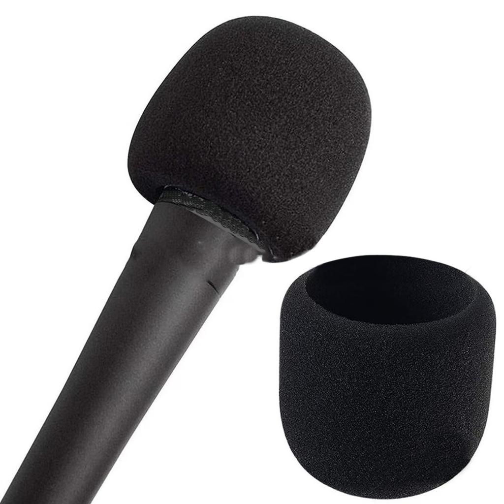 Universal Noise Reducing Mic Windscreen Thick Foam Cover Dust Protections for Handheld Microphones Sponges Filter