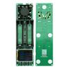 2-CH 18650 21700 Battery Capacity Tester MAh MWh Digital Internal Resistance Meter with 1A Charge Discharge Function Fan Cooling