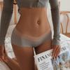 Bezszwowe majtki z lodowego jedwabiu Kobiety Wygodna bielizna Damskie Majtki z niskim stanem Plus Size Majtki ciążowe Seksowna bielizna