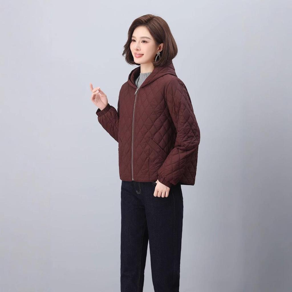 Women's Winter Cotton-Padded Jacket: Fashionable, Thickened Coat for Moms and Seniors 2024