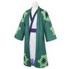 Zelené Kimono Roronoa Zoro Cosplay Anime Kostým Uniforma na Halloween Pánský Oblek Podšívka Paruka Vnější oděv Pásek Disfraz Halloween