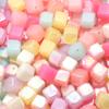 20/50 Stück Acryl-Quadratperlen Jelly-Farbe Würfel Lose Abstandshalterperlen Für DIY Schmuckherstellung Basteln Halsketten Armbänder Zubehör