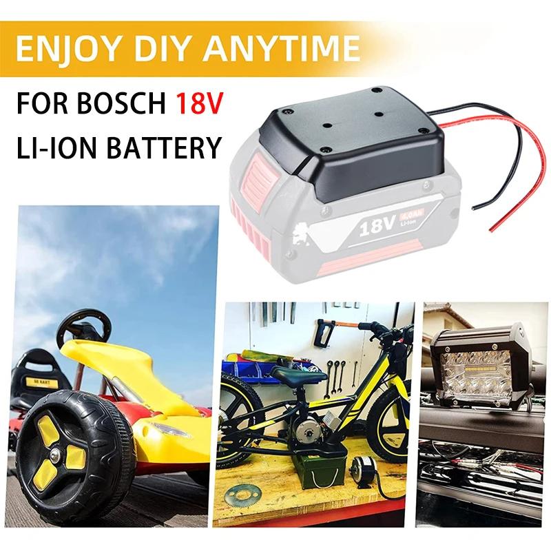 Battery Adapter for Makita/Bosch/Milwaukee/Dewalt/Black&Decker/Ryobi 18V 20V Li-ion Battery DIY Power Wheel Adapter Dock Holder