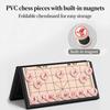 Großes chinesisches Schachspiel Tragbares magnetisches und klebendes Brett Strategie-Spiel-Set zum Lehren Lernen Partys Zuhause