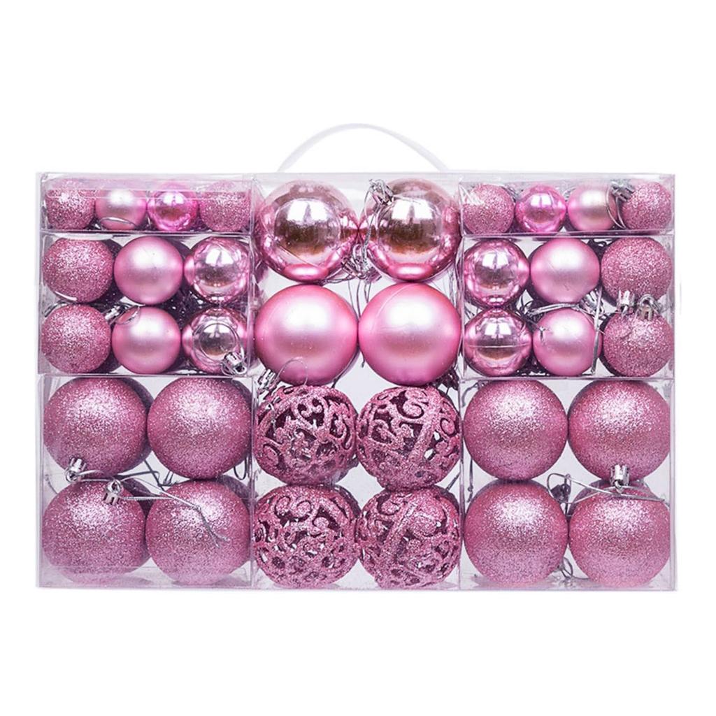 100pcs Christmas Decor Baubles Tree Xmas Balls Party Wedding Ornament Party Supplies Xmas Ornament Ball Xmas Baubles